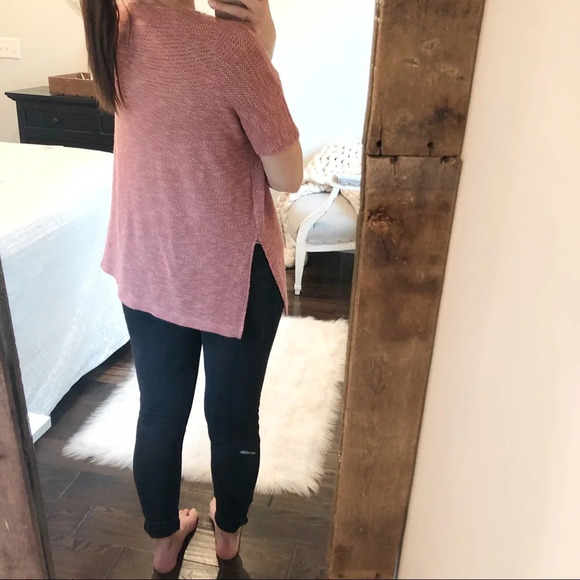 Aeropostale size small boho dusty rose cardigan - Picture 5 of 7